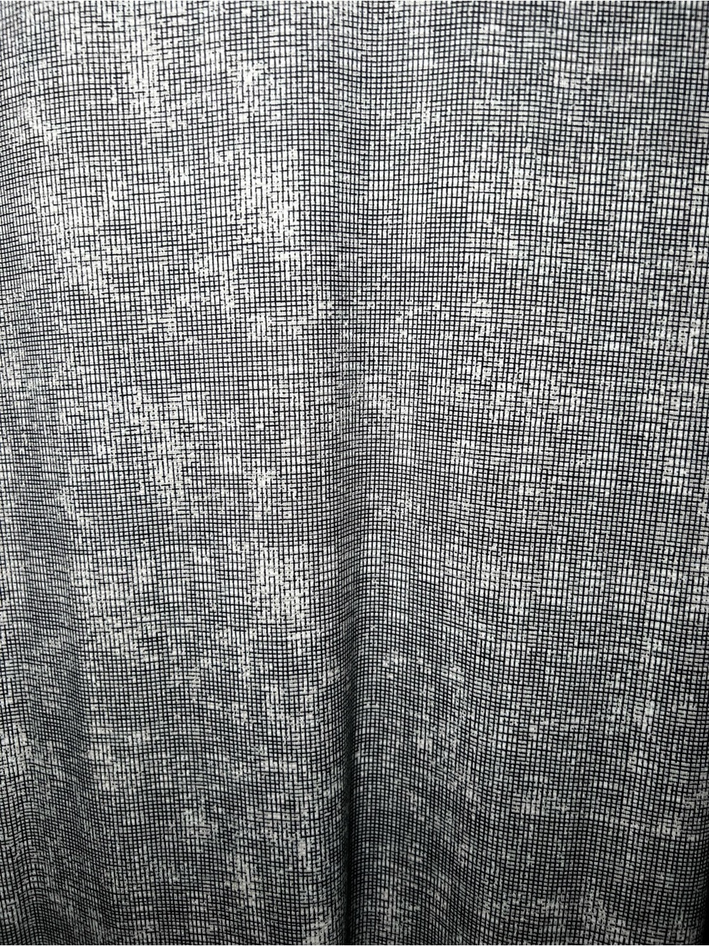 LuLaRoe Emily Heathered Charcoal V-Neck Long Sleeve Dress - Picture 2 of 3